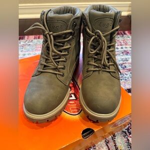 Lugz Mantle‎ Women's Boot Olive Green 9 Slip Resistant